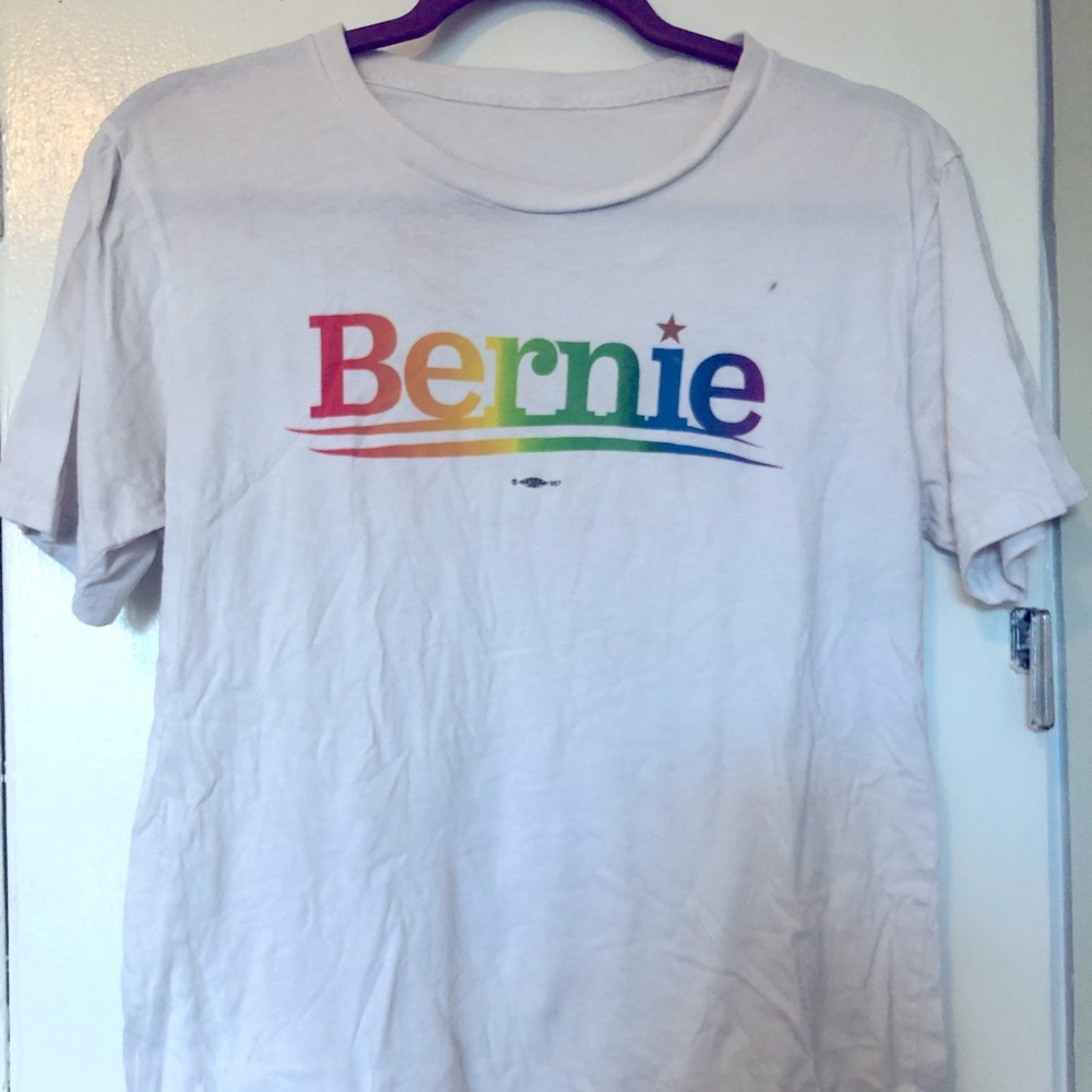 Official 2020 Pride Bernie Sanders Campaign shirt